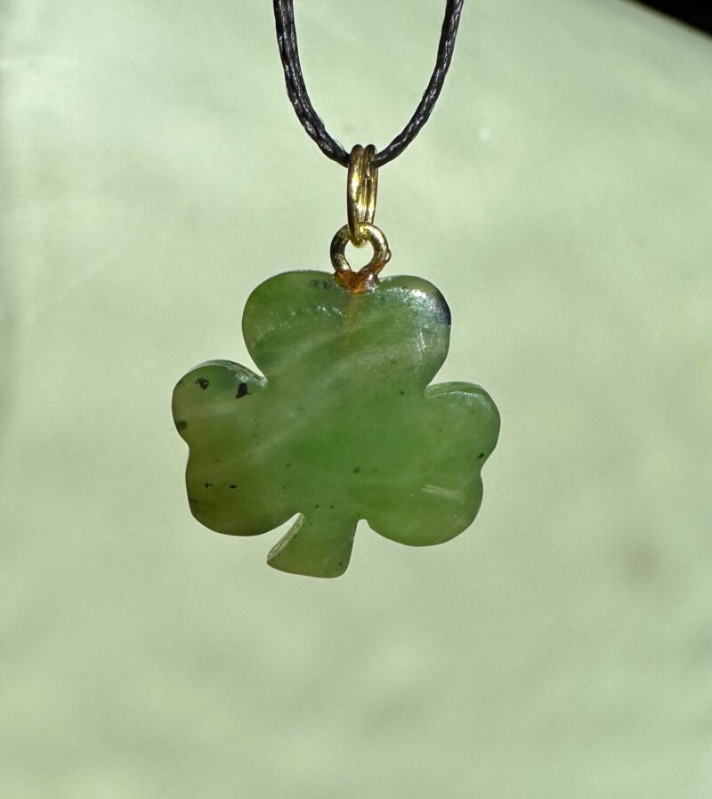 3 Leaf Clover Charm/Pendant, 16MM - Image 2